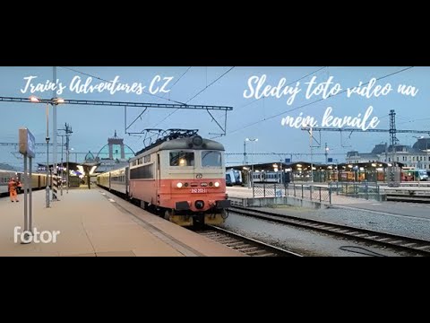 Odjezd R 655 Rožmberk R11 ze stanice Plzeň hl. n. s Plechovkou 242 a s pozdravem