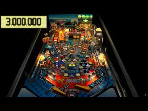 NASCAR (Stern 2005) - TastyWasps - Visual Pinball X / VPX - Super Party wizard mode!