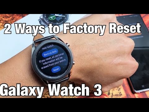 Galaxy Watch 3: How to Factory Reset (2 Ways)