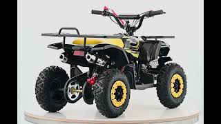 Mini quad à essence enfant 50 cc | Beneo Motors Explorer | Jaune