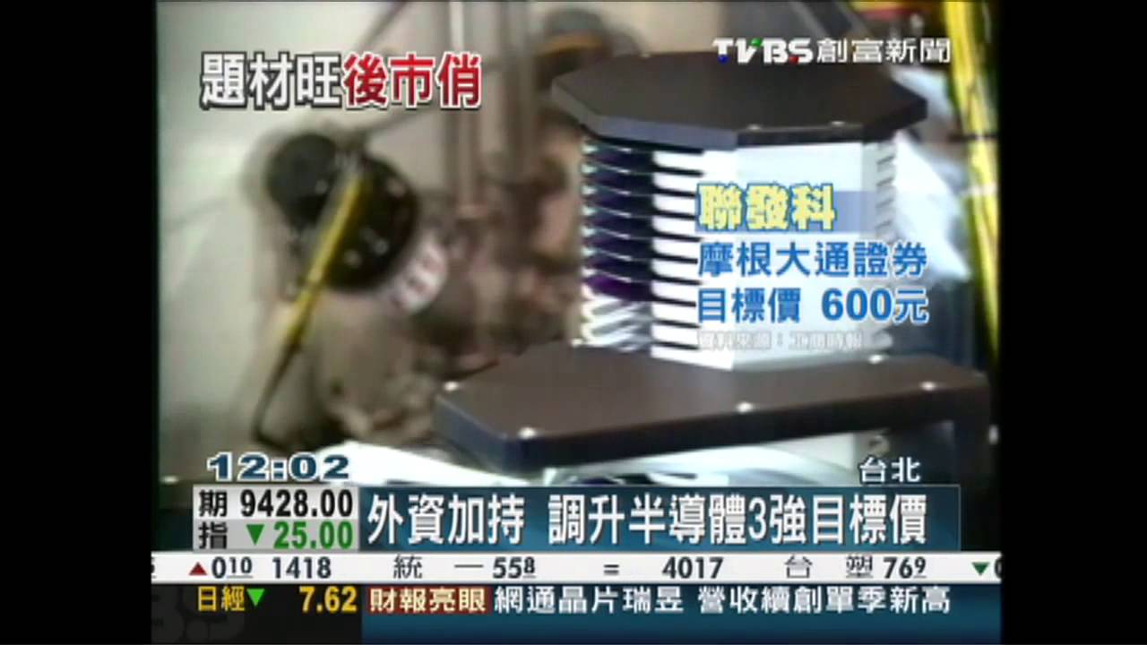 外資加持　調升半導體3強目標價