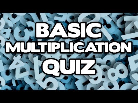 Basic Multiplication Quiz – English Video Dictionary