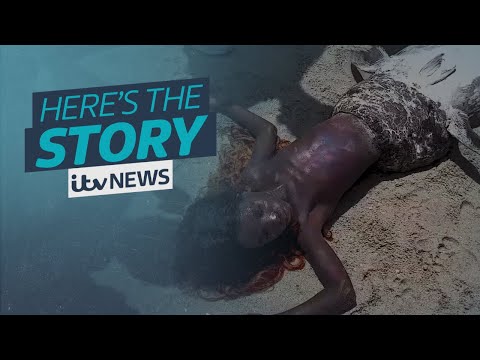 The mermaid sighting video that's dividing opinion on TikTok | ITV News