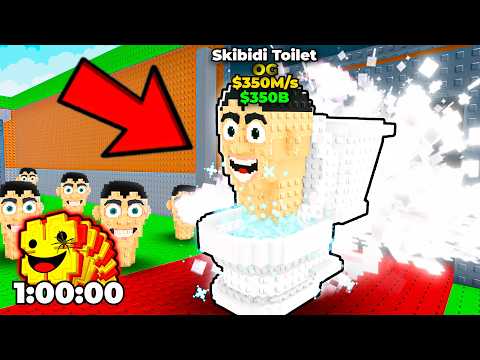 Ich habe mir 24 Stunden unendliches Glück gekauft und die originale Skibidi-Toilette in Steal a B...