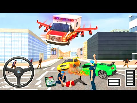 Flying Ambulance Rescue Emergency Game 2021 | Ambulance Games – Android Gameplay