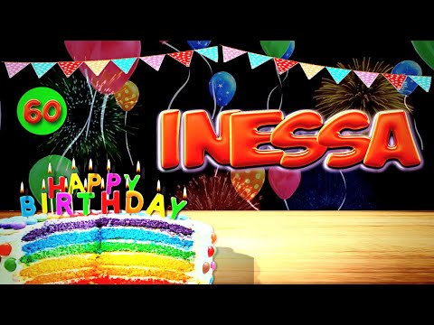 Inessa Happy Birthday Song | Today Is Your BIRTHDAY 🥳 🎂 (Inessa Official video)