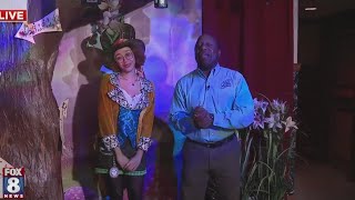 Kenny peeks into the rabbit hole at 'Alice in Wonderland' immersive experience