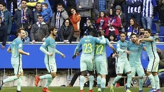 Alaves vs Barcelona 0-6 May 26th 2017 All Goals and Highlights!