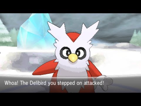 Pokemon X and Y Part 51 - Catching Delibird