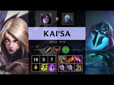 Kai'Sa Mid vs Viktor - BR Grandmaster Patch 25.17