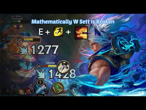 MATHEMATICALLY CORRECT SETT!!! HUGE PUNCHES!! Oneshot??!! LoL - Wild Rift