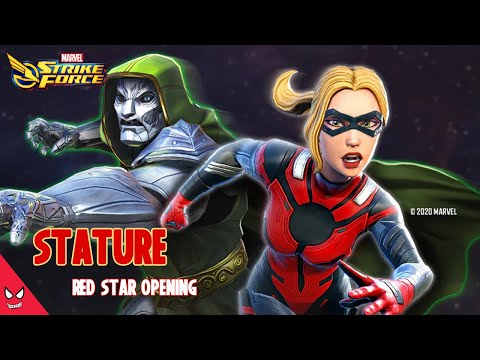 Stature Red Star Opening - Marvel Strike Force MSF