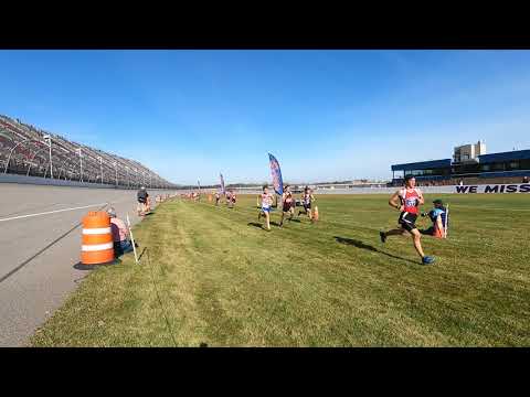Boys D2 Section 1 Finish - 2020 MHSAA LP Cross Country Championship