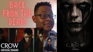 The Crow (2024) | Official Trailer | REACTION!