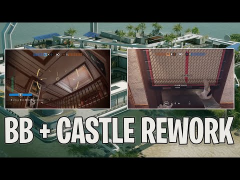 *NEW* Year 8 Castle/Blackbeard REWORK Gameplay - Rainbow Six Siege Concepts