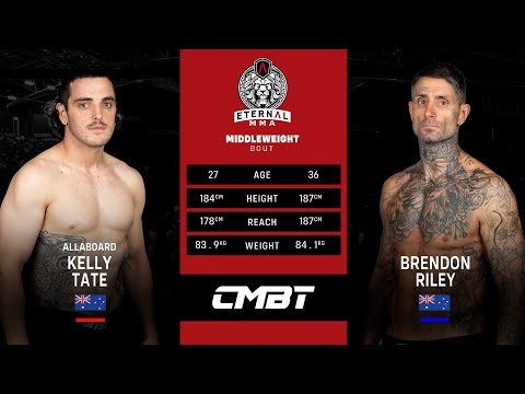Eternal MMA 75 - Kelly Tate VS Brendon Riley - MMA Fight Video
