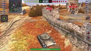 #63 wotblitz T49 3665dmg 6kills
