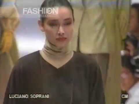 "Luciano Soprani" Autumn Winter 1990 1991 pret a porter women by Canale Moda