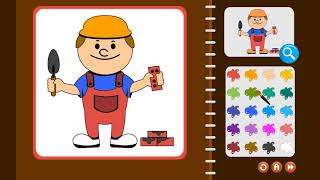 Cheap Games - My Colouring Book Professions