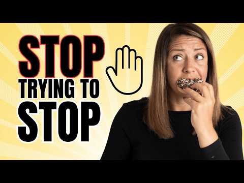 ❌ Don't Try to Stop Emotional Eating (You're Making it Worse!) | Therapist Explains