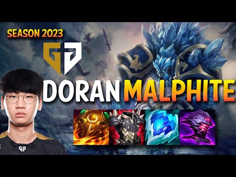 GEN Doran MALPHITE vs GRAGAS Top - KR Ranked