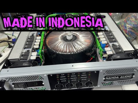 Assembled or built-up? Class H 4 ch custom by Nanda audio Blitar