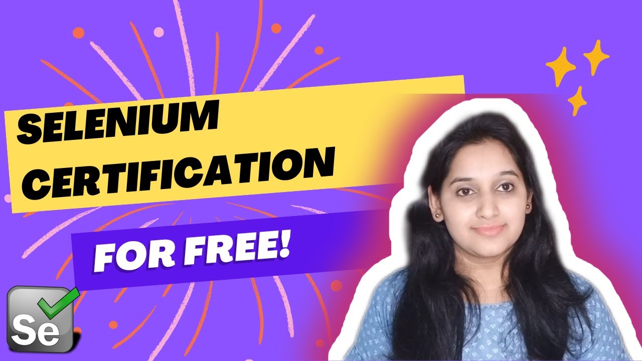 How to get Test Automation Certification for free |  Selenium