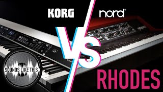 Video thumbnail for KORG Grandstage X vs Nord Grand 2 | Electric Piano Battle by Sounds Like This