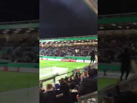 WEHEN:HSV #0:3 #DFBPOKAL #PYROSHOW #NURDERHSV #DHSONTOUR