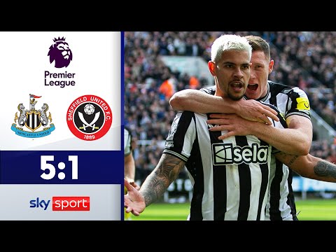 Magpies schießen Sheffield in die Championship! | Newcastle United - Sheffield | Highlights - PL