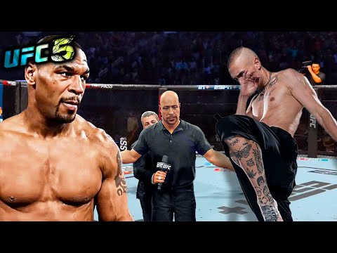 Fighter Walther vs. Mike Tyson (EA sports UFC 5) - rematch