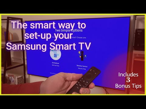 SAMSUNG Smart TV SET UP (Step by Step w 3 Bonus Tips)