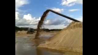 preview picture of video 'Sand and Gravel Mine - Latvia'