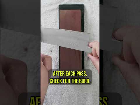 60 Second Sharpening #shorts