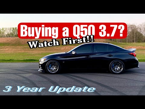 Infiniti Q50 3.7 Watch BEFORE Buying | 3 Year UPDATE!