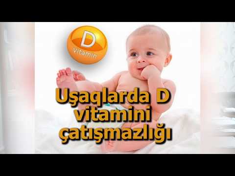 D vitamini defisitinin uşaqlarda əlamətləri. Pediatr Sevinc Əliyeva