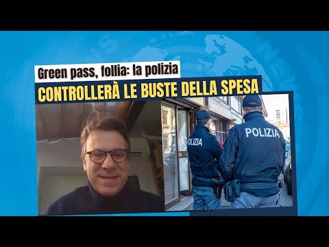 Zuppa di Porro 21 gen - Green pass, follia: la polizia controllerà le buste della spesa
