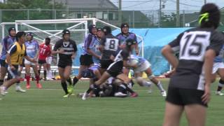 preview picture of video '高校ラグビー 名古屋高校B × 岐阜県選抜B 交流戦(前半) Senior High School Rugby'