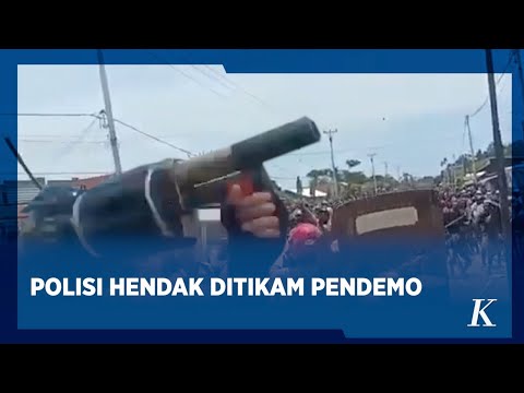 Demo Otonomi Baru Kabupaten Nabire Papua Ricuh