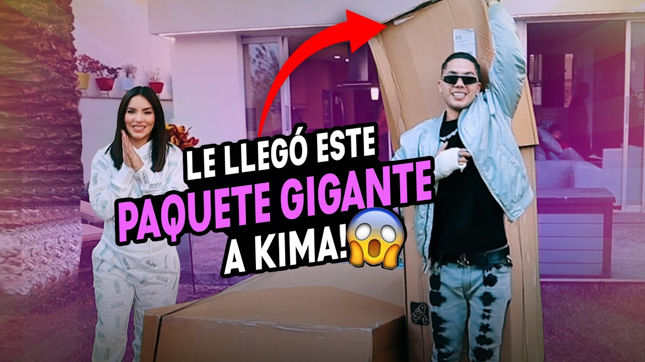 LLEGÓ ESTA CAJA GIGANTE PARA KIMA 📦 😱 JUKILOP | Kimberly Loaiza
