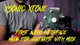 Video thumbnail for XSonic Xtone - Audio Interface for GUITARIST !!!  Demo with Tonebridge App. by Hyper Speed Media