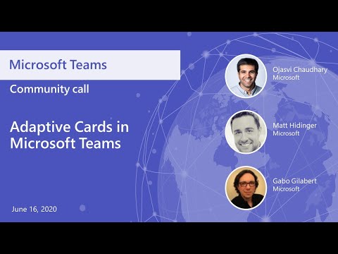 Microsoft Teams community call June 2020