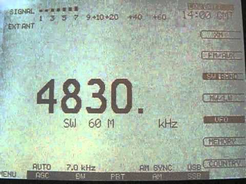 Mongolian Radio, 4830 kHz