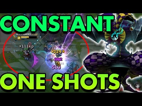 NEW AP SHACO ONE SHOTS (GUNBLADE BUILD) - League of Legends Commentary
