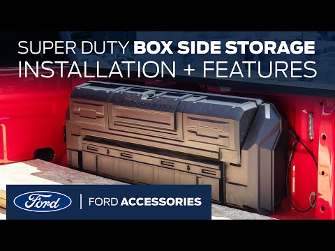 Ford Super Duty Box Side Storage - Installation and Features