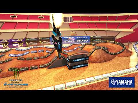 2026 SuperMotocross Rd 5 | Glendale | Yamaha Track Map