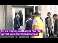 Na zeven jaar kan voetbalclub weer trainen, maar erg welkom zijn ze niet