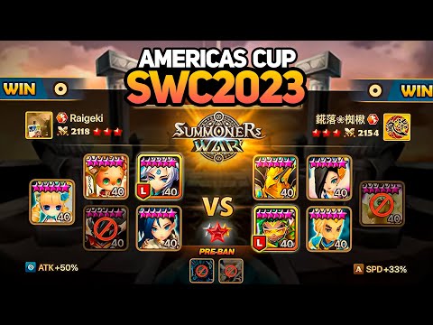 RAIGEKI vs FALLINGFLOWER (BO5) | SEMI FINAL | SWC2023 AMERICAS CUP Preliminary Day 1 - Summoners War