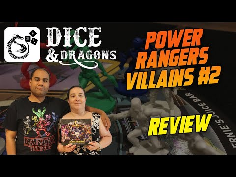 Dice and Dragons - Power Rangers Heroes of the Grid Villain Pack #2 Review