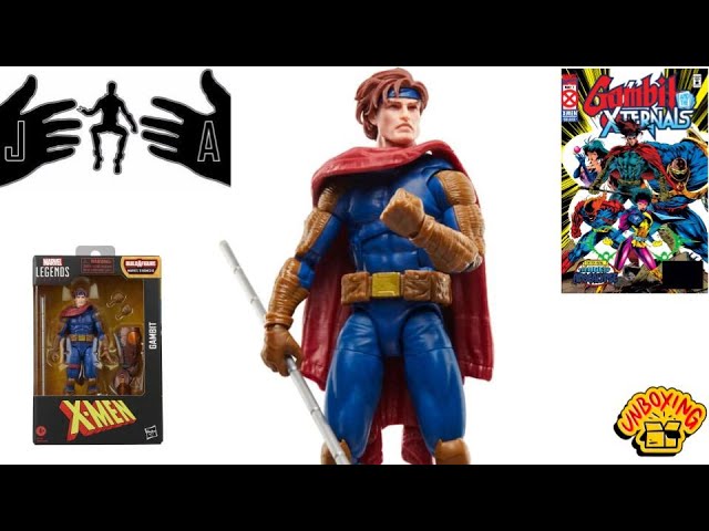 Vídeo relacionado con Marvel Legends Series, Gambito, Figura de acción de los cómics